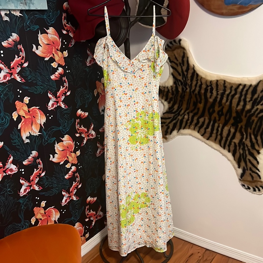 Mochi Multicolor Dot Dress
